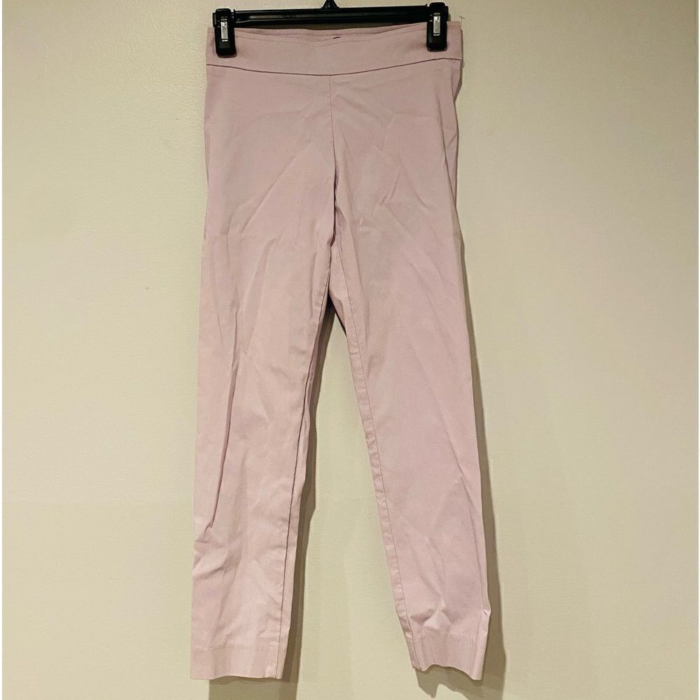 Avenue Montaigne Pull On Stretch Straight Leg Ankle Pants Size 0